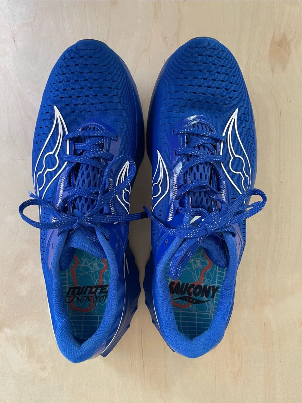 RARE Minted New York x Saucony Endorphin Speed 4 'Blue' unisex size 10